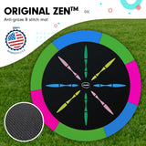 NNEDPE Kahuna Trampoline 6ft with Basketball Set - Rainbow