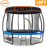 NNEDPE Kahuna Trampoline 10 ft  Roof - Blue