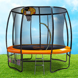 NNEDPE Kahuna Trampoline 10ft with  Basket ball set