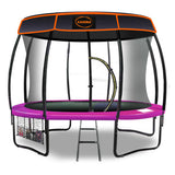 NNEDPE Kahuna Trampoline 12 ft with  Roof-Pink