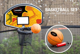NNEDPE Kahuna Classic 6ft Trampoline with Basketball Set - Purple