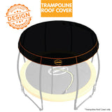 NNEDPE 12ft-12 Pole Kahuna Trampoline Roof Shade Cover