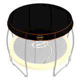 NNEDPE 12ft-08 Pole Kahuna Trampoline Roof Shade Cover