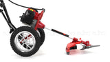 NNEDPE Yukon 52cc Wheeled Petrol Garden Line Trimmer Brush Cutter
