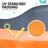 NNEDPE Kahuna Twister 8ft Springless Trampoline