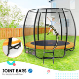 NNEDPE Kahuna Twister 8ft Springless Trampoline