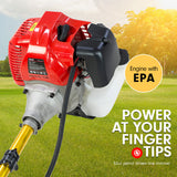 NNEDPE Kolner 52cc Petrol Garden Trimmer Whipper Snipper Brush Cutter