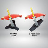NNEDPE Kolner 52cc Petrol Garden Trimmer Whipper Snipper Brush Cutter