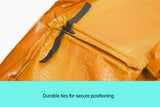 NNEDPE 6ft Trampoline Replacement Safety Spring Pad Round Cover Orange