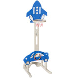 NNECW Adjustable 3-in-1 Basketball Hoop Stand with Adjustable Heigh for Kids