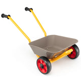 NNECW 2-Wheeler Kids Wheelbarrow with Steel Construction for Age 2+