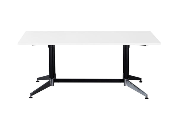 NNE Executive Boardroom Table - Black Frame, Elegant Design