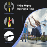 NNECW 304cm Trampoline Safety Net with 6 Poles for Indoor & Outdoor Use