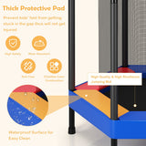 NNECW 48 Inches Kids Trampoline with Safety Enclosure Net