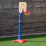 NNECW Height Adjustable Toddler Basketball Hoop Stand Set for Kids