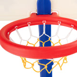 NNECW Height Adjustable Toddler Basketball Hoop Stand Set for Kids
