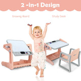 NNECW Kids Art Table with Ample Storage Space