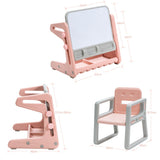 NNECW Kids Art Table with Ample Storage Space