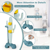 NNECW Cactus Toy Stand Rack with Sandbag-Toss for Kids 3+ Years Old