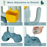 NNECW Cactus Toy Stand Rack with Sandbag-Toss for Kids 3+ Years Old