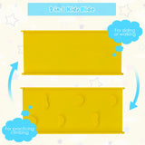 NNECW 5 in 1 Montessori Climbing Triangle & Cube  with Slide Board for Kids