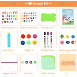 NNECW Art Easel with Paper Roll and Double-Sided Adjustable Drawing Easel Board for Kids