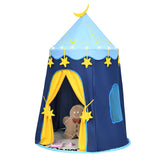 NNECW Kids Foldable Pop Up Play Tent with Star Lights & Carry Bag