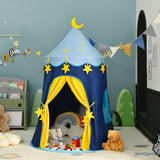 NNECW Kids Foldable Pop Up Play Tent with Star Lights & Carry Bag