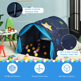 NNECW Kids Twin Sleeping Tent Playhouse with Carry Bag