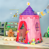 NNECW Kids Portable Playhouse Castle with Carry Bag