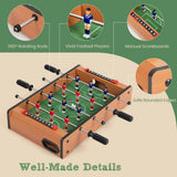 NNECW 51cm Foosball Table Soccer Game with Mini Tabletop for Game Room
