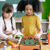 NNECW 51cm Foosball Table Soccer Game with Mini Tabletop for Game Room