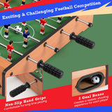 NNECW 51cm Foosball Table Soccer Game with Mini Tabletop for Game Room