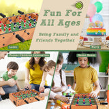 NNECW 51cm Foosball Table Soccer Game with Mini Tabletop for Game Room