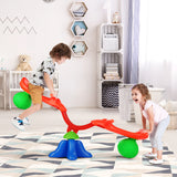 NNECW Kids Swivel Seesaw with Grip Handle for Backyard Playground