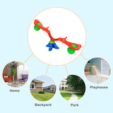 NNECW Kids Swivel Seesaw with Grip Handle for Backyard Playground