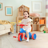 NNECW Toddler Tricycle with Foot Pedals for Kids Baby Infant Blue