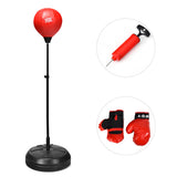 NNECW Punch Boxing Set with Adjustable Height for Children/Adults