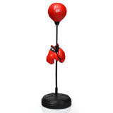 NNECW Punch Boxing Set with Adjustable Height for Children/Adults