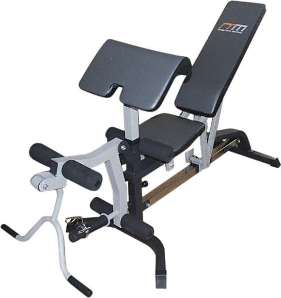 NNEDSZ Flat Incline Decline Bench Press w/ Leg Extension