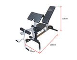NNEDSZ Flat Incline Decline Bench Press w/ Leg Extension