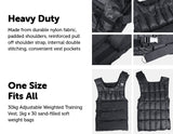 NNEDSZ Adjustable Weighted Training Vest