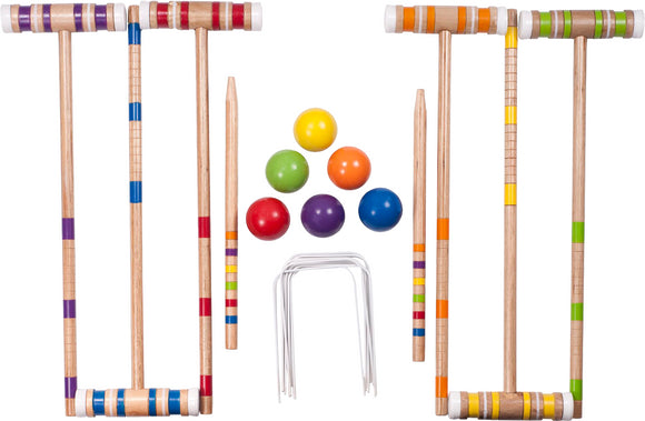 NNEDSZ Croquet Set - Up to 6 Players