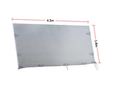 NNEDSZ Caravan Privacy Screen Side Sunscreen Sun Shade for 15' Roll Out Awning