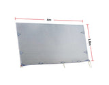 NNEDSZ Caravan Privacy Screen Side Sunscreen Sun Shade for 14' Roll Out Awning