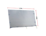 NNEDSZ Caravan Privacy Screen Side Sunscreen Sun Shade for 13' Roll Out Awning