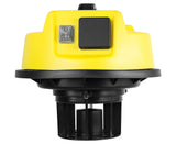 NNEDPE Pronti 30L 1200W Stainless Steel Wet Dry Vacuum Cleaner - Yellow