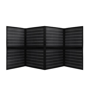 NNEDSZ 200W Folding Solar Panel Blanket Caravan Mono Completed Kit With Dual USB 12V