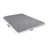 NNEDPE Laura Hill Weighted Blanket Heavy Quilt Doona 9Kg - Grey