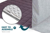 NNEDPE Weighted Blanket Quilt Doona Cover 152 x 203cm Grey